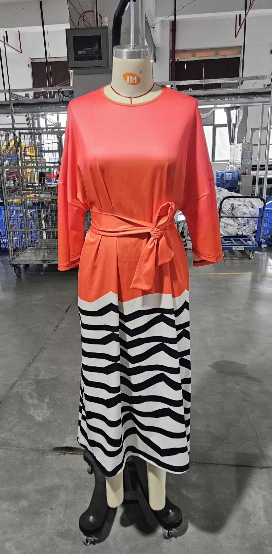 Elegant Floral Ocean Dress for Women Ankle Length Polyester Fiber Independent Station Cross-border 2025 Dress