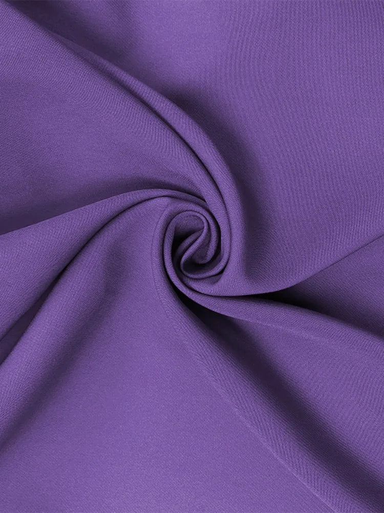 Beautyblue Long Dress for Women Fashion Summer Elegant Dresses 2025 New Round-Neck Puff Sleeves Pleated Party Evening Dress